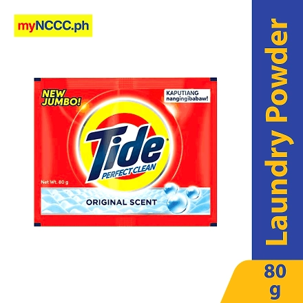 Tide Laundry Powder Original Scent Jumbo 80g-10792636