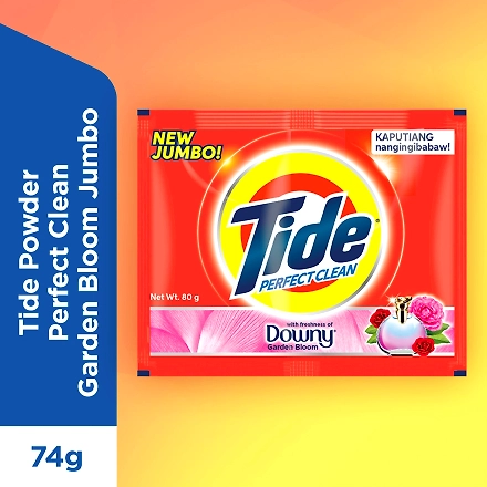Tide Laundry Powder Perfect Clean with Downy Garden Bloom 74g-11422880