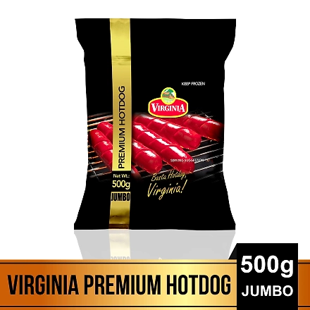 Virginia Premium Hotdog Jumbo 500g-10654099