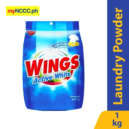 Wings Detergent Powder White 1kg-10427493