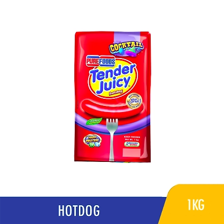 Purefoods Tender Juicy Hotdog Cocktail 1kg @174-11656668
