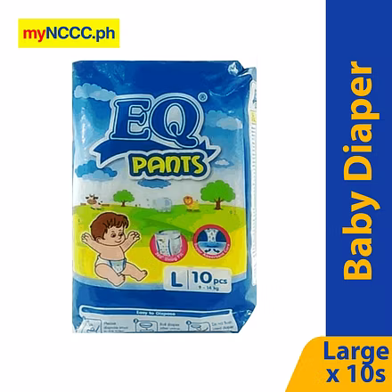 EQ Baby Diaper Pants Budget Pack Large 10s-11125695