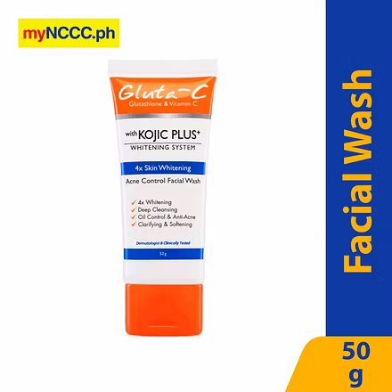 Gluta-C Acne Control Facial Wash with Kojic Plus 50g-11168061