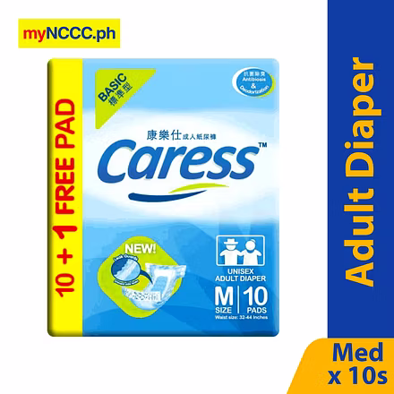 Caress Adult Diaper Unisex Medium 10s-10030695