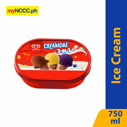 Selecta Birthday 3n1 Choco Keso Ube 750ml-10623038
