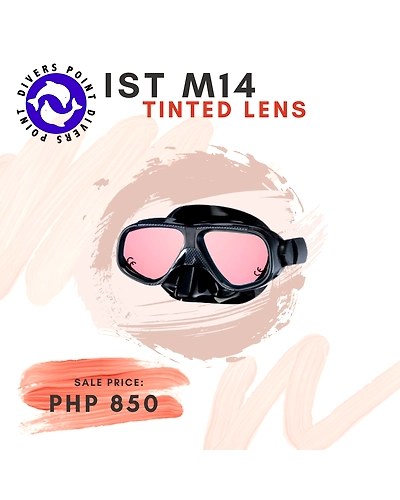 IST M14 VEGA TINTED LENS MASK-M14-BSM