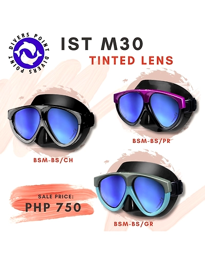 IST M30 DRAGO TINTED LENS MASK-M30-BSM-CH