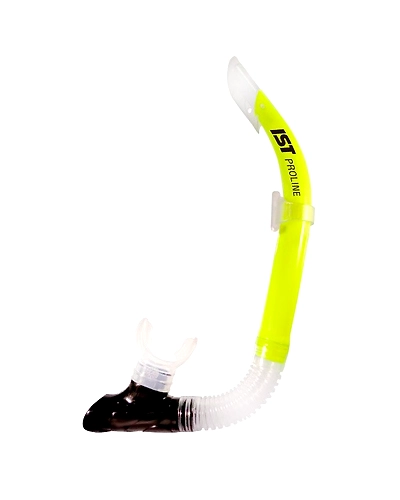 IST SN45/s SNORKEL WITH PURGE VALVE-NEON YELLOW-1