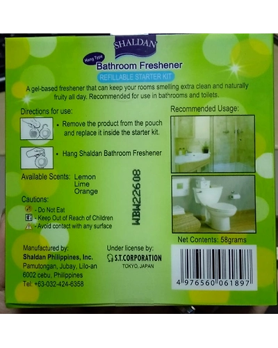 SHALDAN AIR FRESHENER WITH LIME AROMA-3