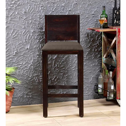 Ramdoot Furniture Wooden 2 Seater Bar Chairs Set