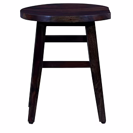 Harrington Stool In Warm Chestnut