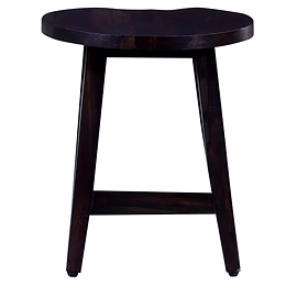 Harrington Stool In Warm Chestnut
