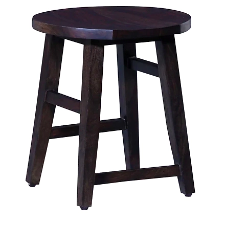 Harrington Stool In Warm Chestnut-110096