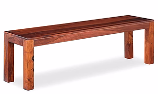 Ramdoot furniture Solid Wood Bench In honey Finish