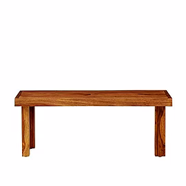 Ramdoot furniture Solid Wood Bench In  Teak Finish