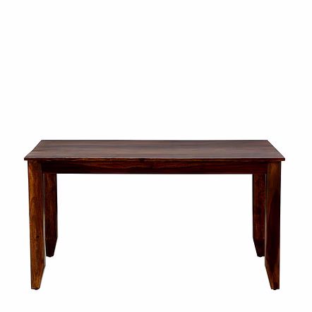 Ramdoot furniture Solid Wood 6 Seater Dining Table In Provincial Teak Finish