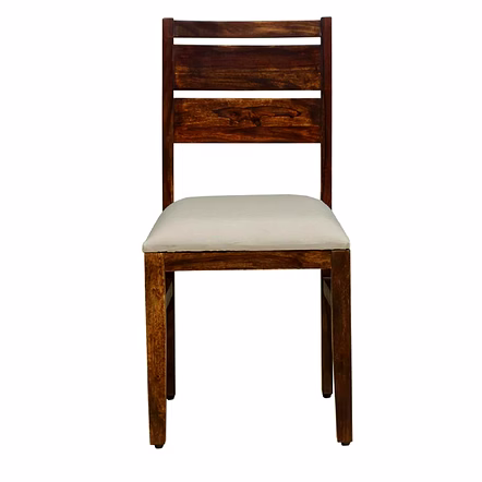 RAMDOOT FURNITURE 4 SEATER DINING TABLE SET WITH CREAM CUSHION