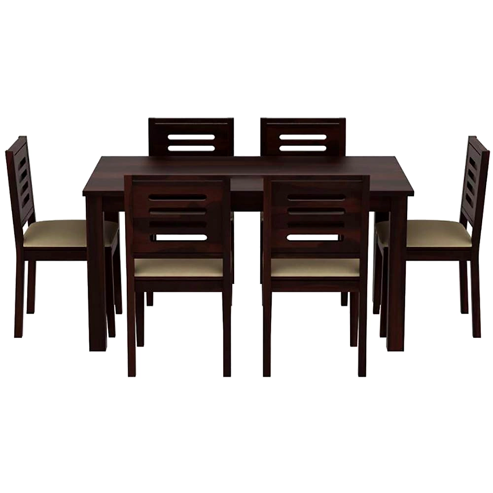 neem wood dining table