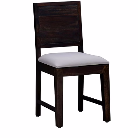 Ramdoot furniture Solid Wood Dining Chair (Set Of 2) In Warm Chestnut Finish