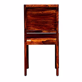 Ramdoot furniture Solid Wood Dining Chairs (Set Of 2) In Honey oak finish