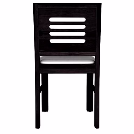 Ramdoot furniture Solid Wood Dining Chairs (Set Of 2) In walnut Finish