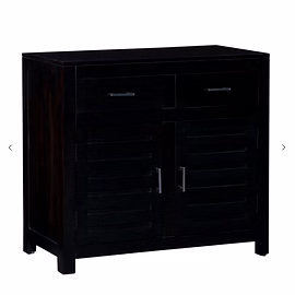 Ramdoot furniture  Solid Wood Sideboard In walnut Finish