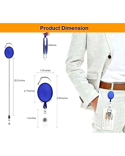 Plastic ID Badge Holder-3