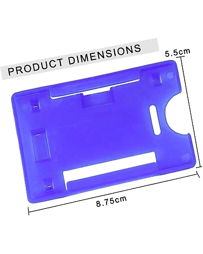 Plastic ID Badge Holder-1