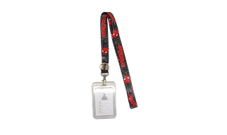 Spider Movie Lanyard with Transparent ID Card Holder for ID Badges Phone for Kids Teens Adults