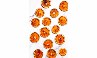 Orange - Citrus sinensis - Sliced - Dehydrated and Dried Fruit