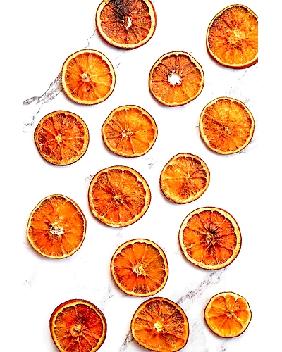 Orange - Citrus sinensis - Sliced - Dehydrated and Dried Fruit-12634476