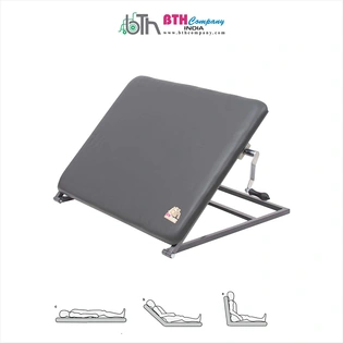 BTH Company Adjustable Back Rest for use on Bed Back Support With Rotary Handle Size 30×24 Inches