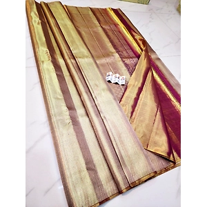 Ethinic Bridal Saree in Dark Rani Color Jyothika Saree - Premium Quality