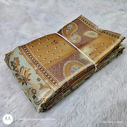 Elegant Silk Kanjeevaram Saree with Meenakari Weaving