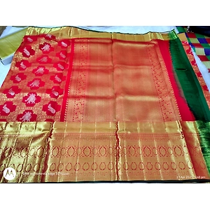 Kanjeevaram Ambaari Design Wedding Silk Saree - Pure Elegance