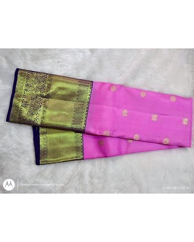 Exquisite Kanjeevaram Korvai Saree | Silk Mark Certified-2
