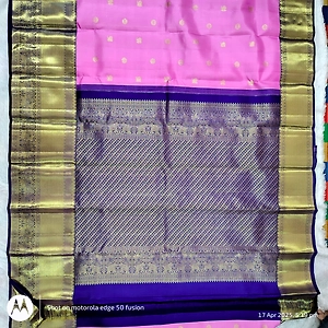 Exquisite Kanjeevaram Korvai Saree | Silk Mark Certified
