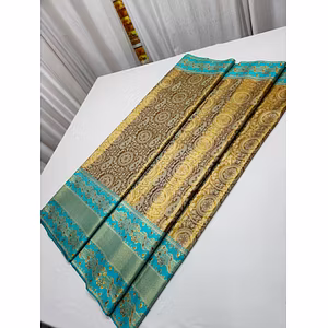 Exquisite Meenakari Wedding Saree in Pure Silk - Certified Quality