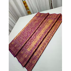 Exquisite Meenakari Bridal Silk Saree - Perfect for Weddings