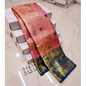 Exclusive Kanchipuram Tissu Wedding Sari | Bridal Collection