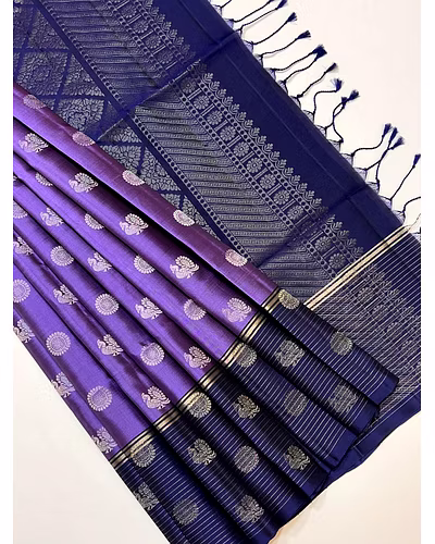 Premium Double Warp Soft Pattu Sari - Pure Silk Elegance-4