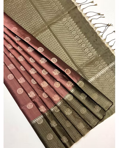 Premium Double Warp Soft Pattu Sari - Pure Silk Elegance-3