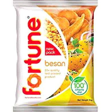 Fortune Chana Besan made from chana dal 100% pure-YSL361