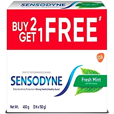 Sensodyne Fresh Mint Toothpaste Sensitivity Relief -Tooth paste-YSL392