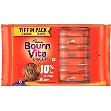 Cadbury Bournvita Biscuits, 250g Tiffin Pack-YSL409