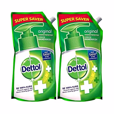 Dettol Liquid Handwash Refill - Original Germ Protection Hand Wash-Buy 1 Get 1 free-YSL420