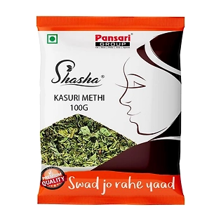 SHASHA WHOLE KASURI METHI - 100G