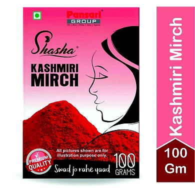 SHASHA MIRCH POWDER - 100G-YSL529