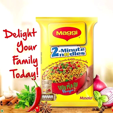 Maggi Masala 2 minute instant Noodles Pack Of 6 (420GM)-YSL574