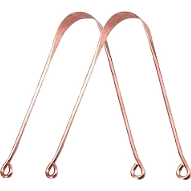 GUBB TONGUE CLEANER COPPER ROUND-YSL576